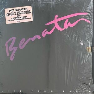 Pat Benatar - Live From Earth - Vinyl - 1983